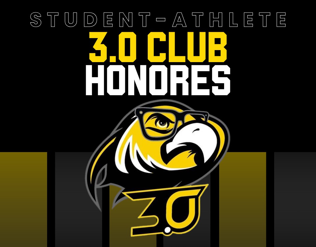 Decorative graphic with Talon and 3.0 club in text