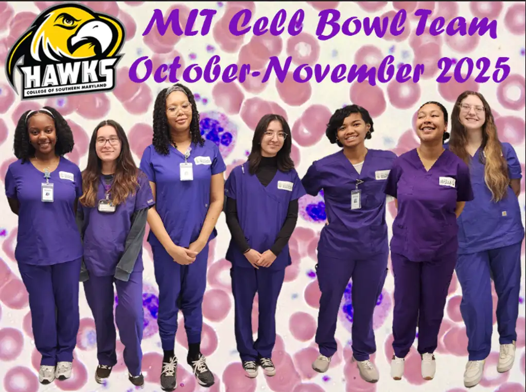MLT student Cell Bowl team