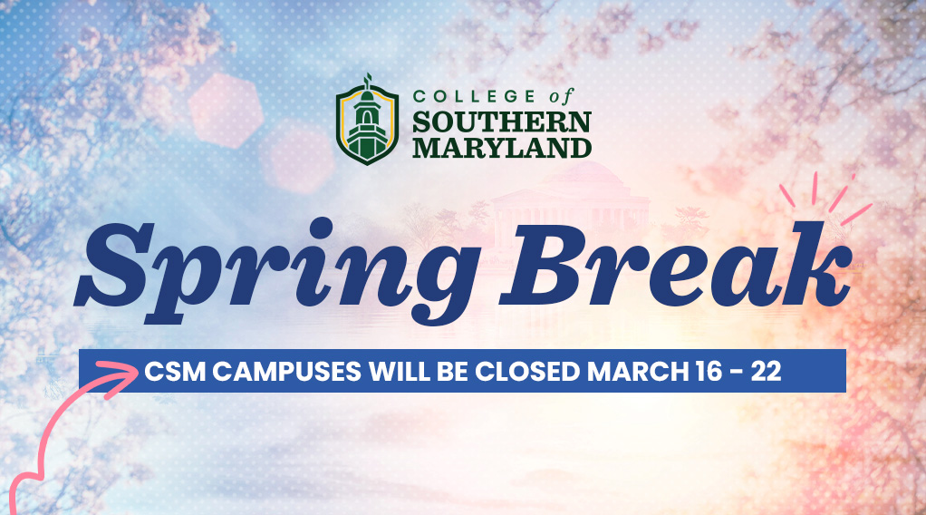 Spring Break closing graphic