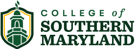 College of Southern Maryland logo print