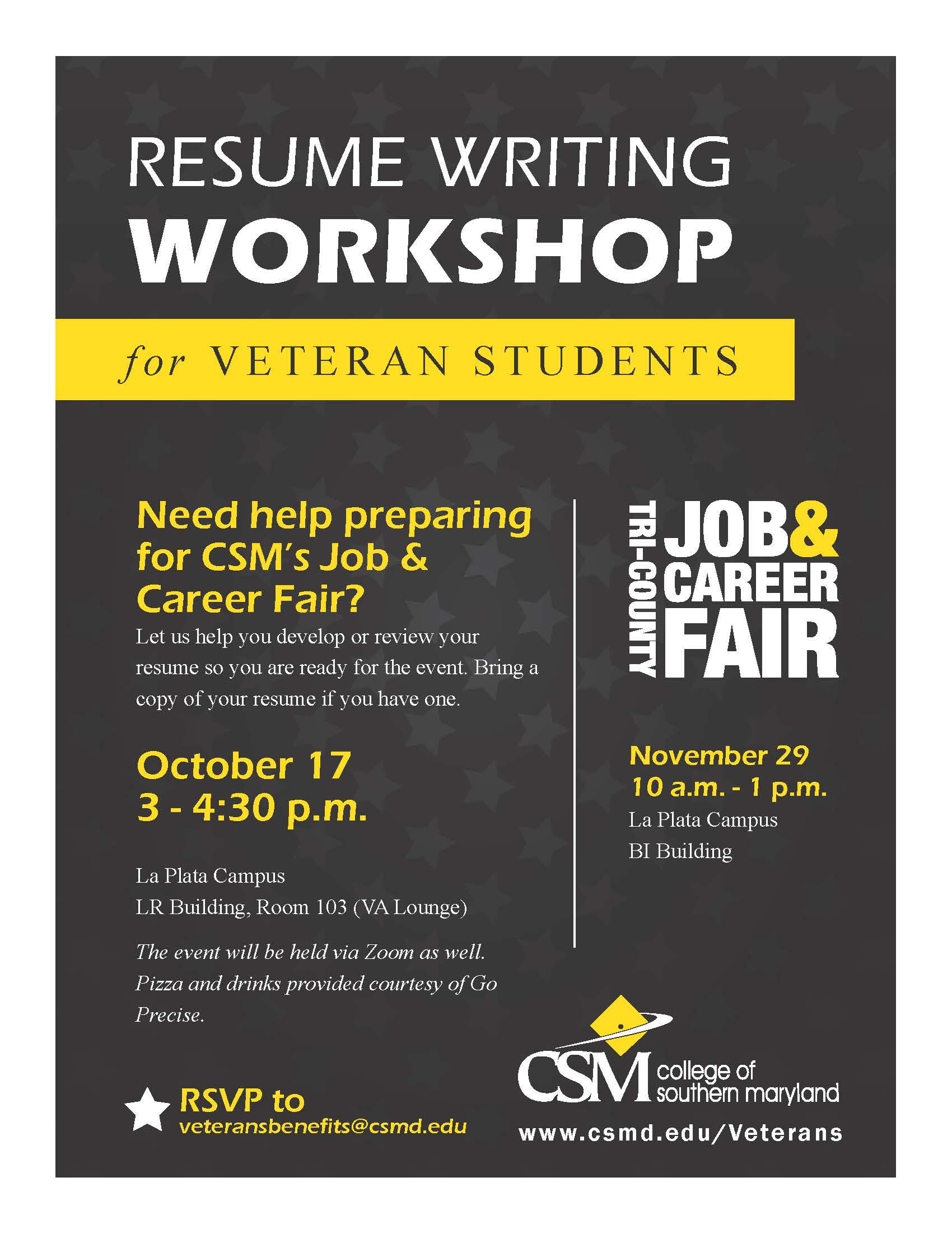 VA Resume Flier
