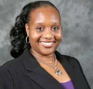 young african american woman smiling