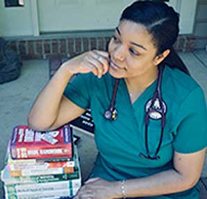 young african american female nurse