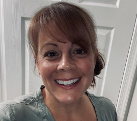 woman smiling