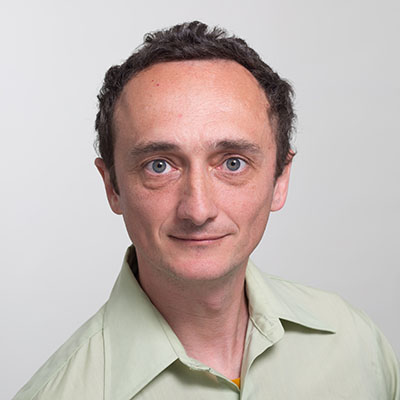 Professional headshot of CSM cybersecurity professor Eugen Leontie