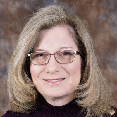 A professional headshot of CSM pharmacy professor Sharon Baker