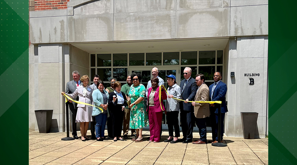Ribbon cutting