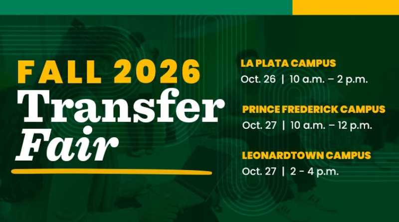 Transfer fair dates, locations, and times