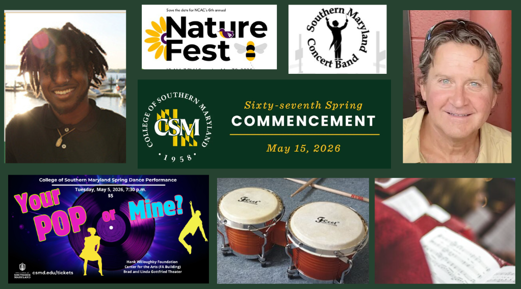 collage of logos and signage for upcoming events