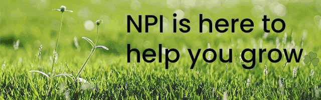 As the seasons change, NPI is here to help you grow, showing a winter scene switching to an early spring scene