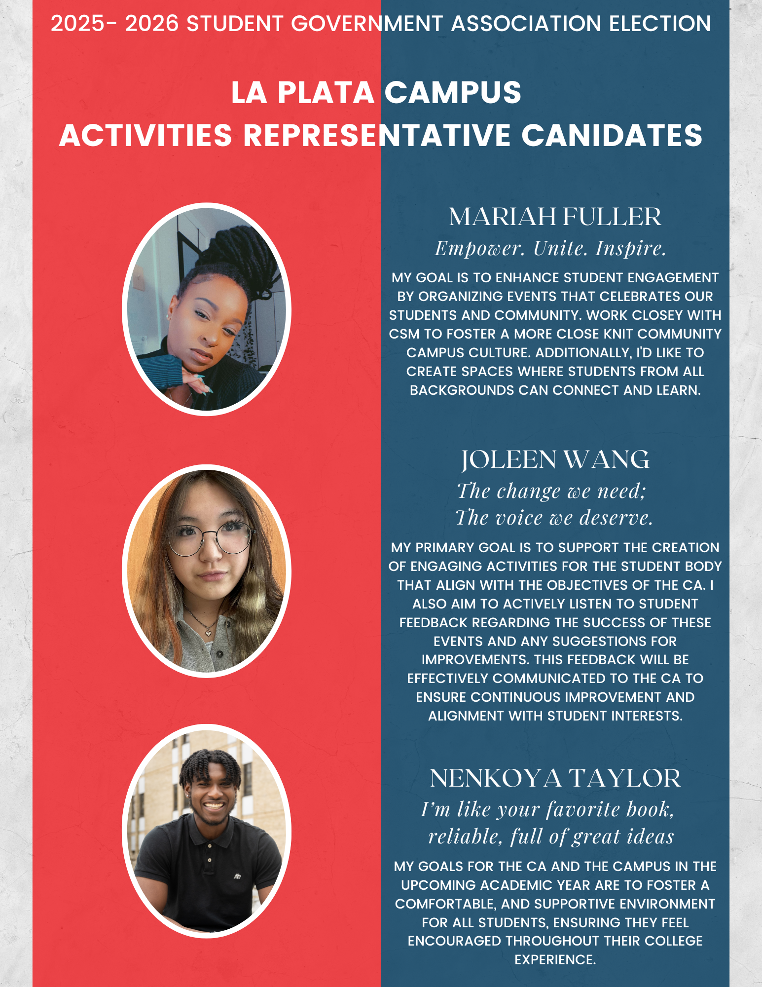 La Plata Campus Activities Representative