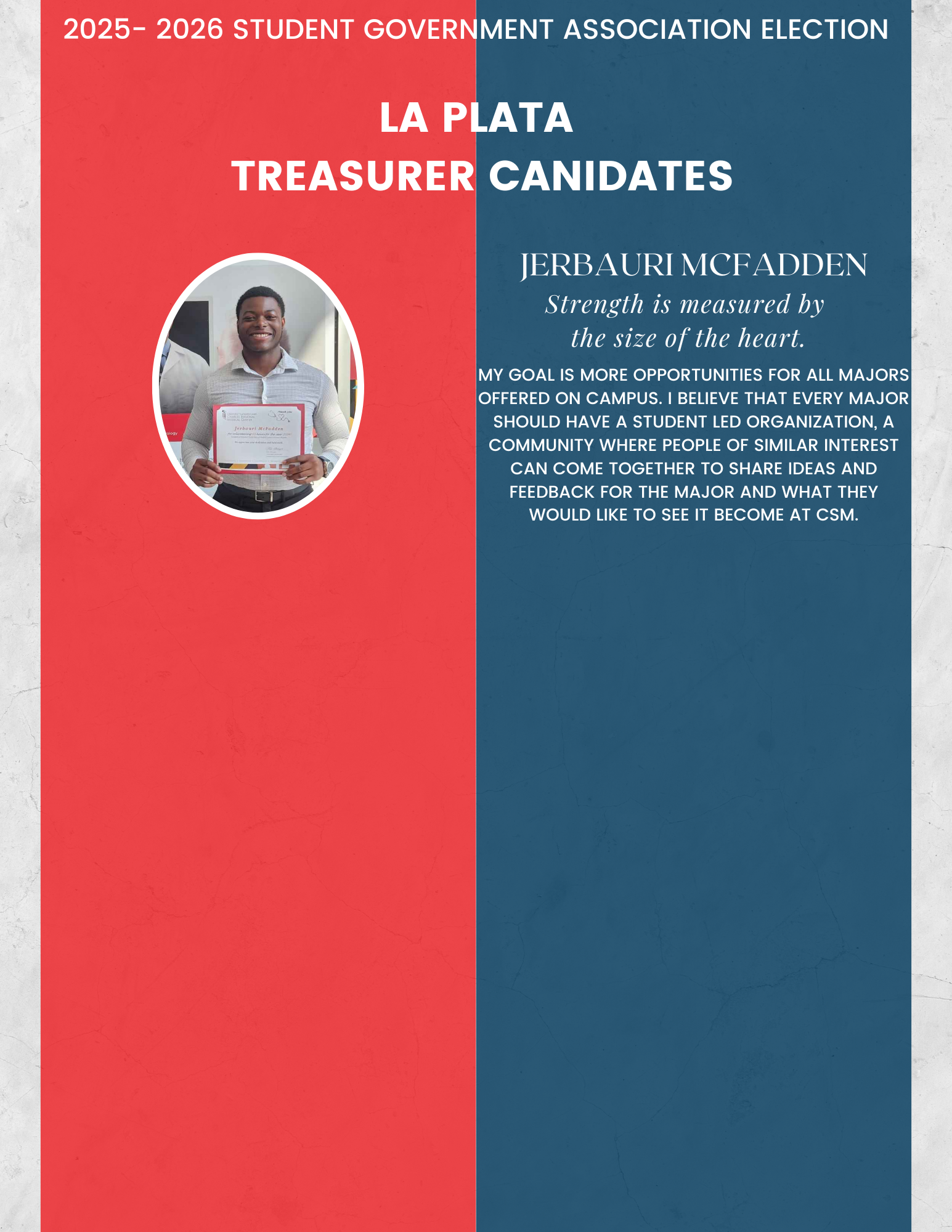 La Plata Treasurer