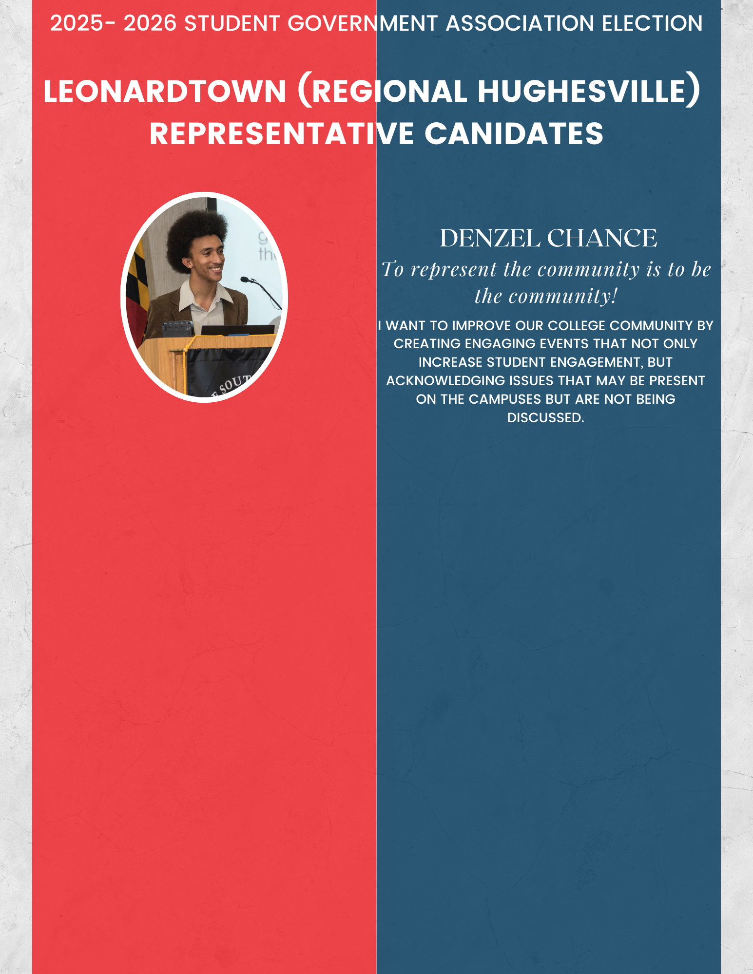 Leonardtown Regional Hughesville Representative